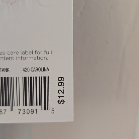 SO BRAND WOMENS JUNIOR SIZE BLUE RIBBED TANK TOP SIZE LARGE - Picture 5 of 12